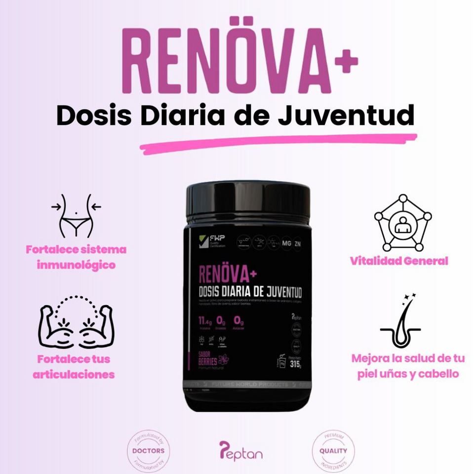 ✨RENÖVA+ | Tu dosis Diaria de Juventud y Vitalidad💯